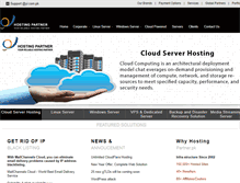Tablet Screenshot of hostingpartner.pk